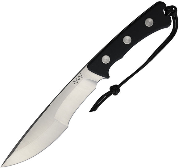 Acta Non Verba Knives P500 Black G10 Sleipner Tool Fixed Blade Knife P500006