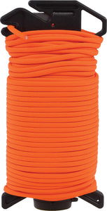 Atwood Rope MFG 100ft Neon Orange Ready Parachute Rope Cord MRRS17