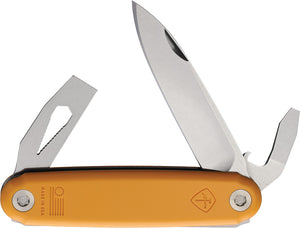 American Service Knife The Jefferson Orange Folding Multi-Tool Pocket Knife 001ORG