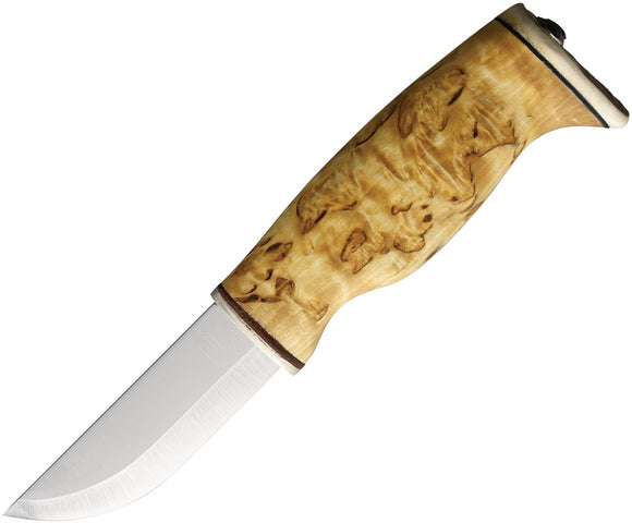 Arctic Legend Hunter's Curly Birch Stainless Steel Fixed Blade Knife 941