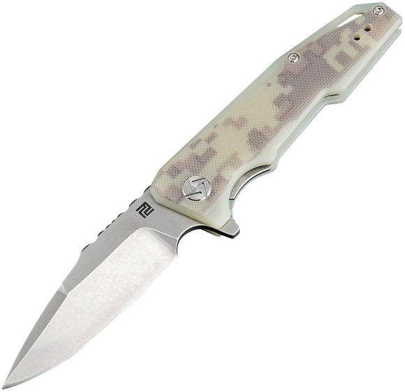 Artisan Cutlery Predator Linerlock Camo D2 Tool Steel Folding Knife 1706PSCGF