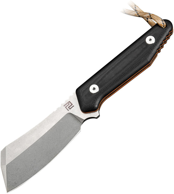 Artisan Cutlery Osprey G10 Orange & Black D2 Tool Steel Knife 1803BBOE