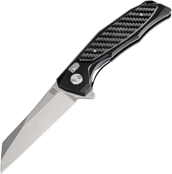 Artisan Falcon Linerlock Carbon Fiber D2 Tool Steel Folding Knife 1809PBCF