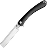 Artisan Cutlery Orthodox Black Titanium M390 Razor Folding Knife 1817GBKM