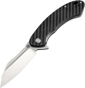 Artisan Cutlery Eterno Linerlock Carbon Fiber Folding Knife D2 Steel