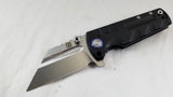 Artisan Proponent Framelock Black Titanium Folding S35VN Pocket Knife 1820GSBK