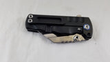Artisan Proponent Framelock Black Titanium Folding S35VN Pocket Knife 1820GSBK