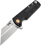 Artisan Proponent 4" Large Linerlock Black G10 Folding D2 Knife 1820pbkf