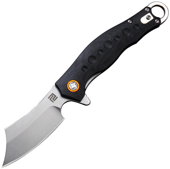 Artisan Corsair Linerlock Black G10 Folding D2 Steel Pocket Knife 1828PBKC