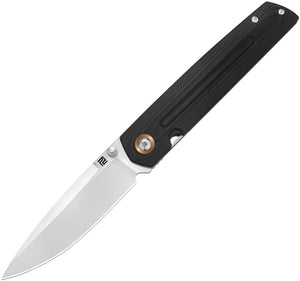 Artisan Sirius Pocket Knife Linerlock Black G10 Folding AR-RPM9 Blade 1849PBK