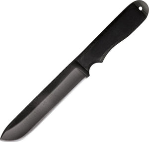 Anza Ranger Black Micarta Handle 11.25" Blued Fixed Blade Knife Belt Sheath