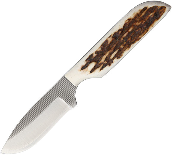 Anza Fixed Blade Full Elk Stag Fixed Blae Knife WK6FE