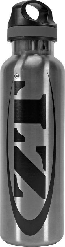 Zero Tolerance Black Logo Stainless Steel Insulated 20oz. ZT Water Bottle