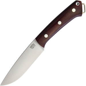 Bark River Fox River Burgundy Canvas Fixed Blade Knife 01153MBU