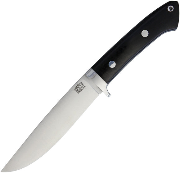 Bark River Wilderness Explorer Black Micarta Fixed Blade Knife 02250MBC