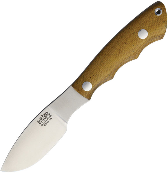 Bark River Mini Canadian 3V Natural Fixed Blade Knife 18041mnc