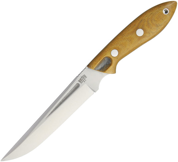 Bark River Thistle Natural Micarta Fixed Blade Knife 05120mnc