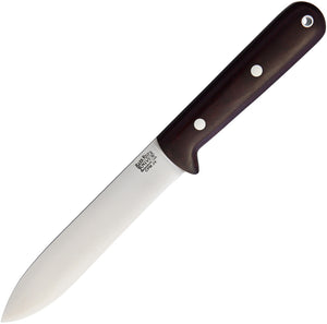 Bark River Kephart 3V Burgudy Canvas Fixed Blade Knife 08124mbu