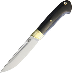 Bark River Ansgar Black Canvas Fixed Blade Knife 10119mbc