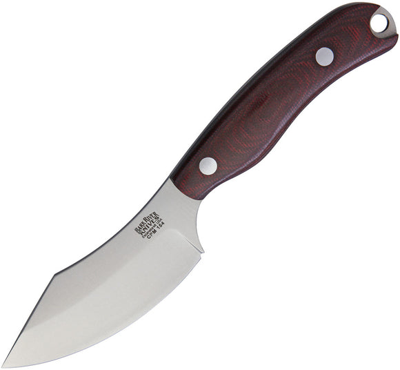 Bark River JX6 Companion CPM154 Burgundy Fixed Blade Knife 10152mbu