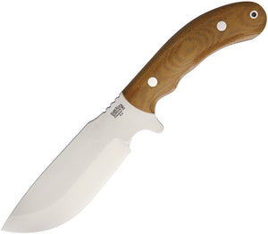 Bark River JBA LT Natural Canvas Fixed Blade Knife 10211mnc