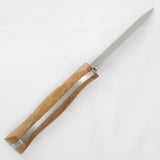 Bark River Bravo 1 Matte Natural Micarta A2 Fixed Blade Knife w/ Sheath 111MNCM