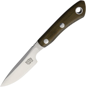 Bark River Rascal II Fixed Blade Green Fixed Blade Knife 14152mgc