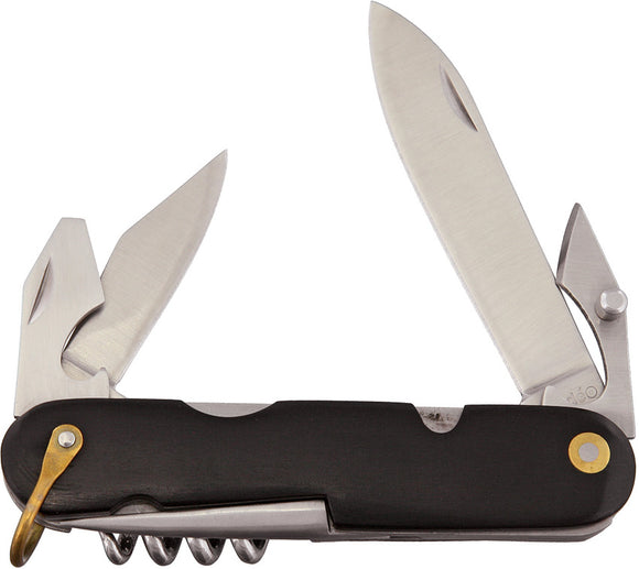 Baladeo Scape Ceramic Pocket Knife Stainless Steel Blades Black Synthetic  Handle