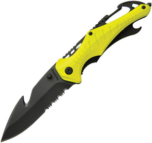Baladeo Security Yellow combo Folding Pocket Knife eco201
