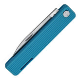 Baladeo Papagayo Lockback Turquoise TPE Folding Stainless Pocket Knife ECO356