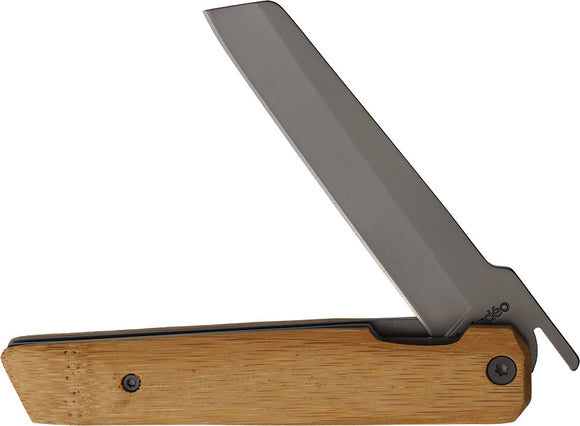 Baladeo Higonokami Style Linerlock Wood Folding Stainless Pocket Knife ECO404