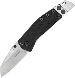 Kershaw Barge SW Stainless Wharncliffe Black Folding Knife 1945