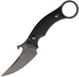 Bastinelli Creations Picolomako Black G10 Handle Stainless Fixed Blade Knife 15
