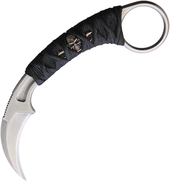 Bastinelli Creations PiKa Bronze Wrapped N690 Fixed Blade Karambit Knife 202M