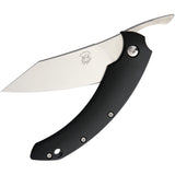 Bastinelli Creations Dragotac Slim Folder Black FRN Stainless Folding Knife 204B