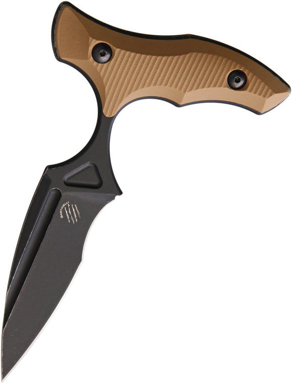 Bastinelli Creations MANAIA Push Dagger Coyote Fixed blade Knife 219