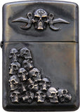 Bastinelli Creations Zippo Skulls Design Single-Sided Lighter 231S