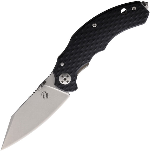 Bastinelli Creations Mini Dragotac Black M390 Folding Knife 246