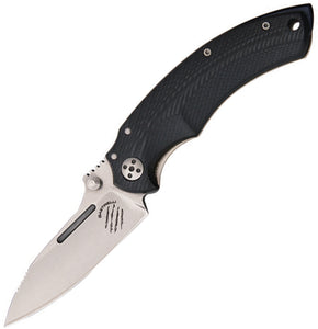 Bastinelli Creations BBR2 Black Folding D2 Knife BBR2IKBS