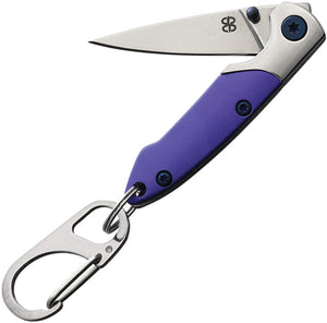 Brighten Blades Not So Heavy Metal Keychain Linerlock Aluminum Folding Pocket Knife 139