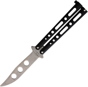 Bear & Son Butterfly Trainer Black Stonewashed Knife (Balisong) 117tbsw