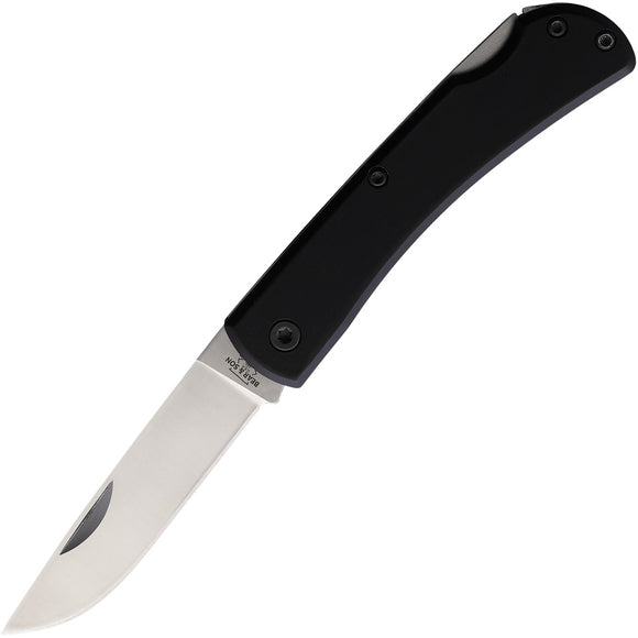 Bear & Son Small Farmhand Black Lockback Folding Pocket Knife 137L