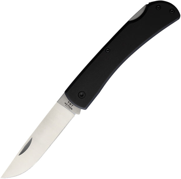 Bear & Son Large Farmhand Black Lockback Folding Pocket Knife 138L