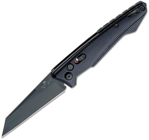 Bear & Son Automatic Bold Action XV Knife Black Aluminum 14C28N Sandvik Stainless Blade 1500AIBKB
