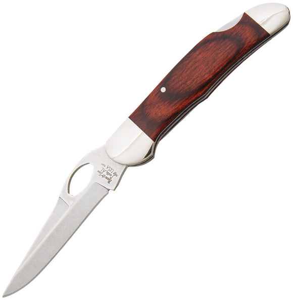 Bear & Son Cowhand Lockback Rosewood Folding Stainless Pocket Knife 2150LR