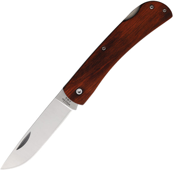 Bear & Son Lockback Rosewood Folding Stainless Steel Pocket Knife C238LR