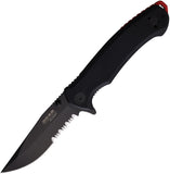 Bear Edge Linerlock A/O Black G10 Folding Stainless Pocket Knife 61131