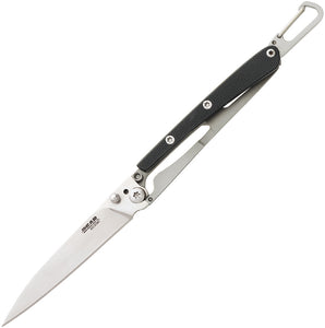 Bear Edge Minimal Framelock Black G10/Stainless Folding Pocket Knife 61526  -On Sale