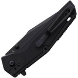 Bear Edge Linerlock A/O Black G10 Folding Stainless Pocket Knife 61534