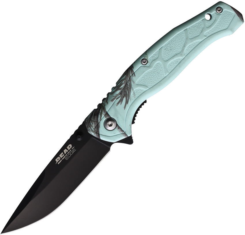 Bear Edge Brisk 2.0 Linerlock A/O Realtree Stainless Folding Pocket Kn ...